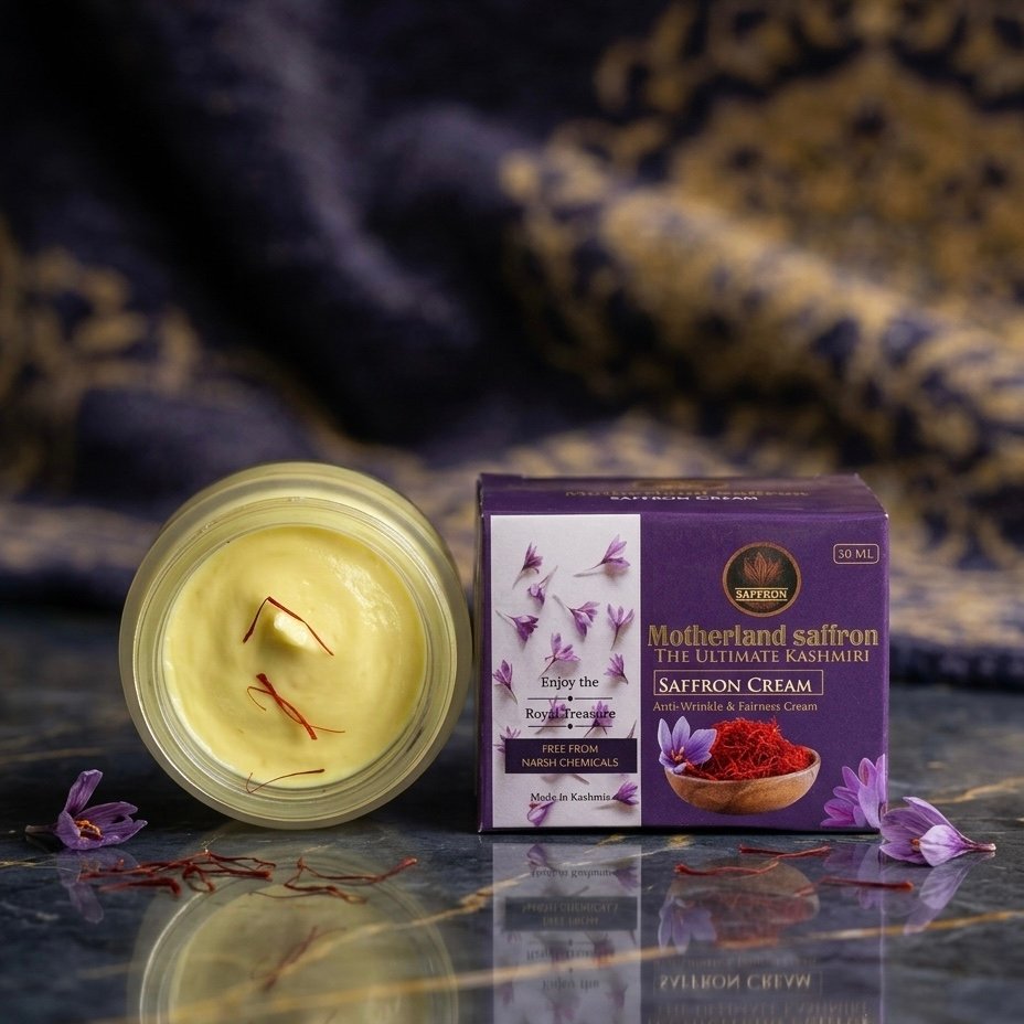Saffron cream 450rs