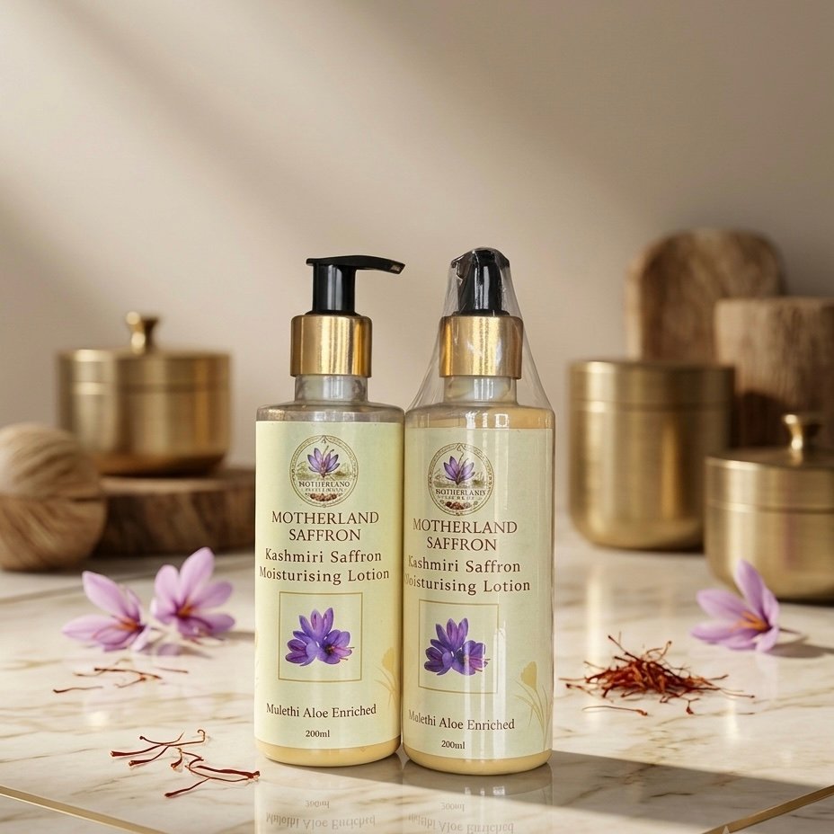 Saffron moisturiser lotion 600rs