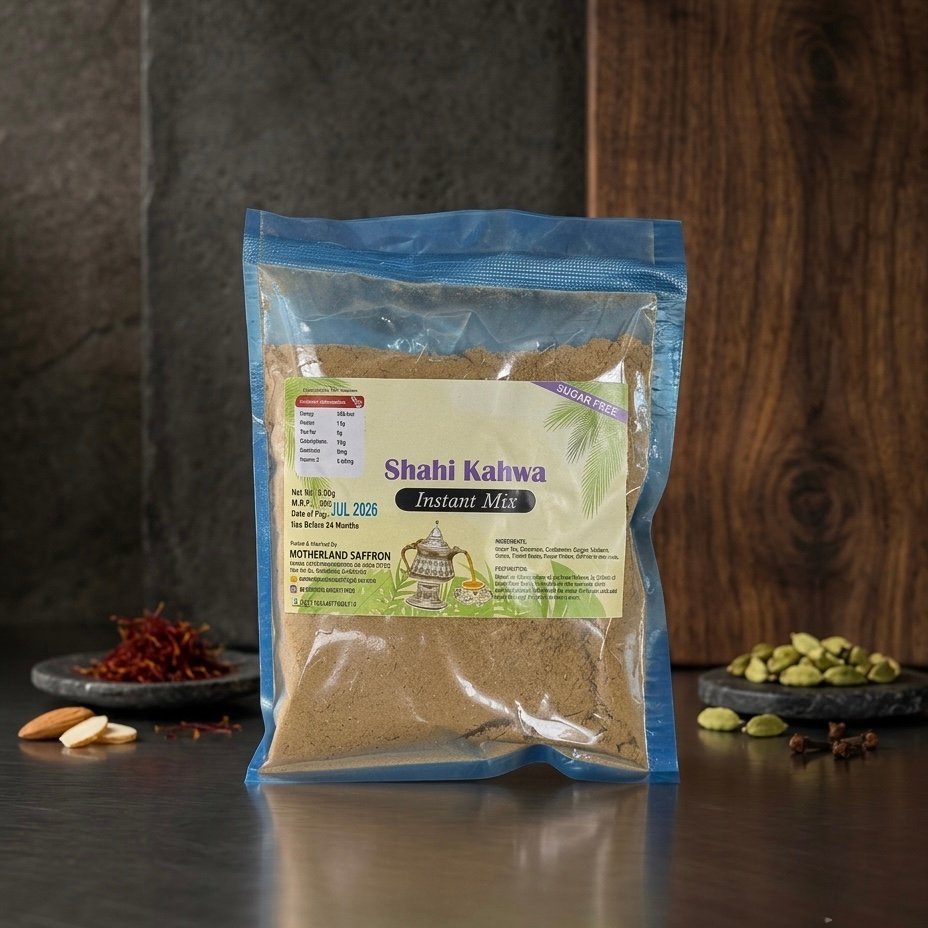 Kashmiri Shahi Kehwa Powder – Instant Fine-Ground Authentic Kehwa | 100gm