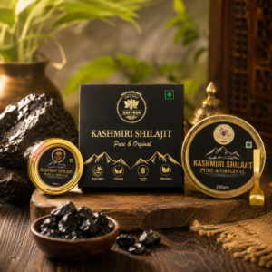 Premium Himalayan Shilajit Resin – Pure Fulvic Acid & 85+ Ionic Minerals | 100g